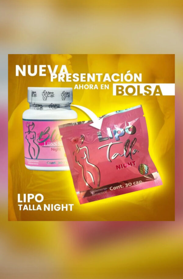 LIPO TALLA DE NOCHE 30CÁPSULAS DE 500mg - Image 3